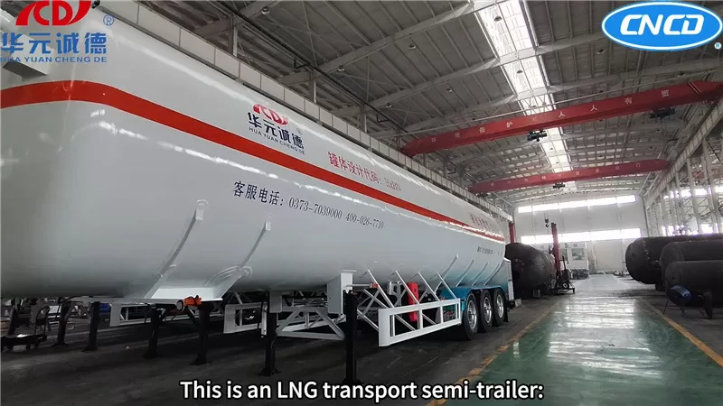 Cryogenic Liquid Transport Semi-Trailer